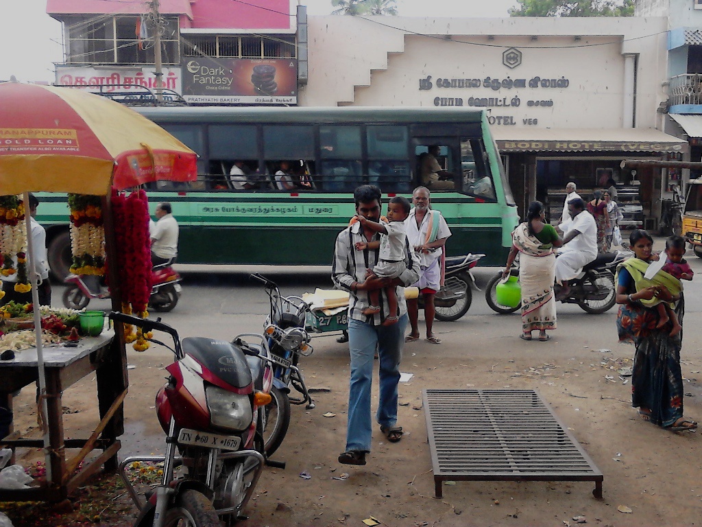 Indien mit dem Bus