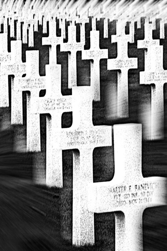 Explosion des Todes US Friedhof